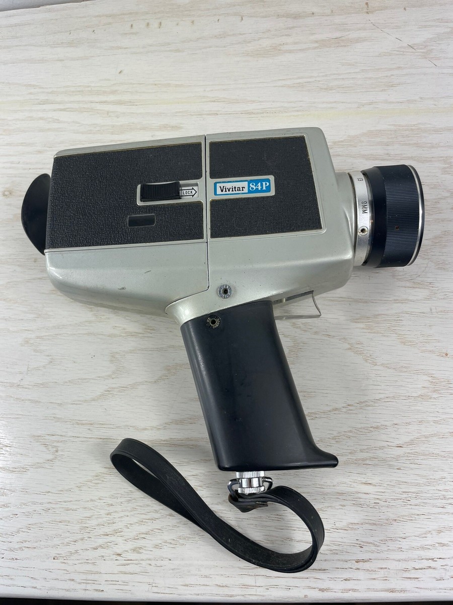 Vivitar 85p Super 8 Movie Camera 8-40mm Zoom Lens / Untested For