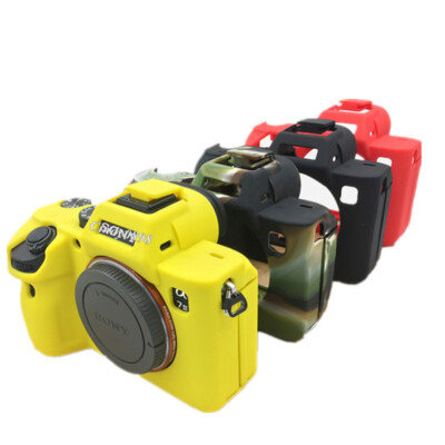 For Sony A7 Mark III A7R3 A7II A7S2 A7R2 Silicon Camera Protector Case Bag  Cover