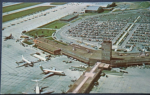 47835 AK Airplane Airport Port Columbus from the Air Ohio