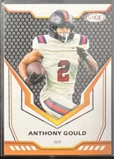 2024 Sage Football Black Anthony Gould #147 Indianapolis Colts