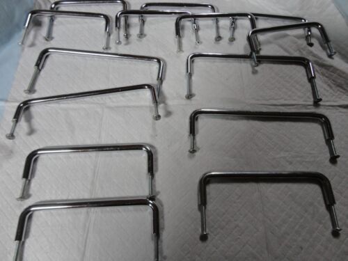 Lot of 14 GUC Chrome Drawer/Cabinet Hardware