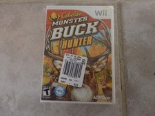 Nintendo Wii Cabela's Monster Buck Hunter Sealed Video Game