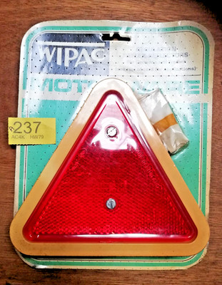 NOS Oldtimer Wipac Reflektoren S4465 Klassiker/Anhänger/Wohnwagen/Werbespots.