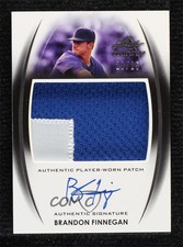 2014 Leaf Trinity Patch Silver 20/25 Brandon Finnegan #PA-BF1 Patch Auto 3c7
