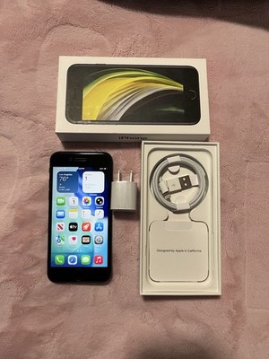Apple iPhone SE 2nd  - 128 GB - Black (Unlocked) ''World phone Free Shipping