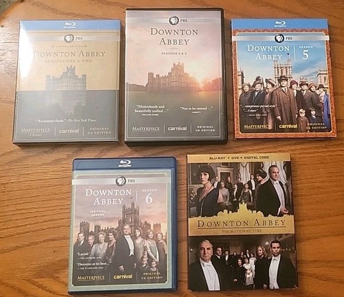 Downton Abbey komplette Serie Staffeln 1-6 & Der Film auf Bluray & DVD - Bild 1 von 15