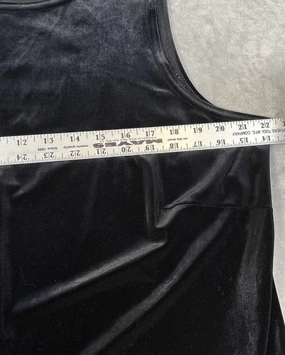 Vintage Ronni Nicole Samt langes Kleid schwarz 90er Y2K Whimsy Goth Fee Grunge XL - Bild 3 von 8