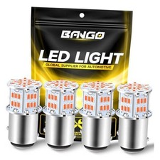 LED Bulb Red Brake Tail Light, 2057 2357 7528 BAY15D Super 1157 Brilliant Red