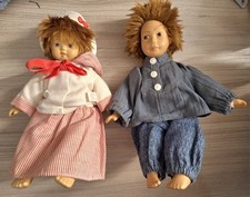 Bambole Collezione Ceramica Coppia Bambini Ottime Condizioni , Proven. Tedesca