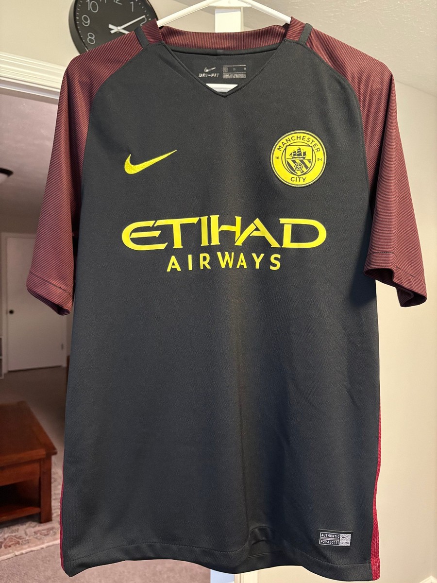 Nike Manchester City 16/17 Away Shirt Football Soccer Jersey Kit
