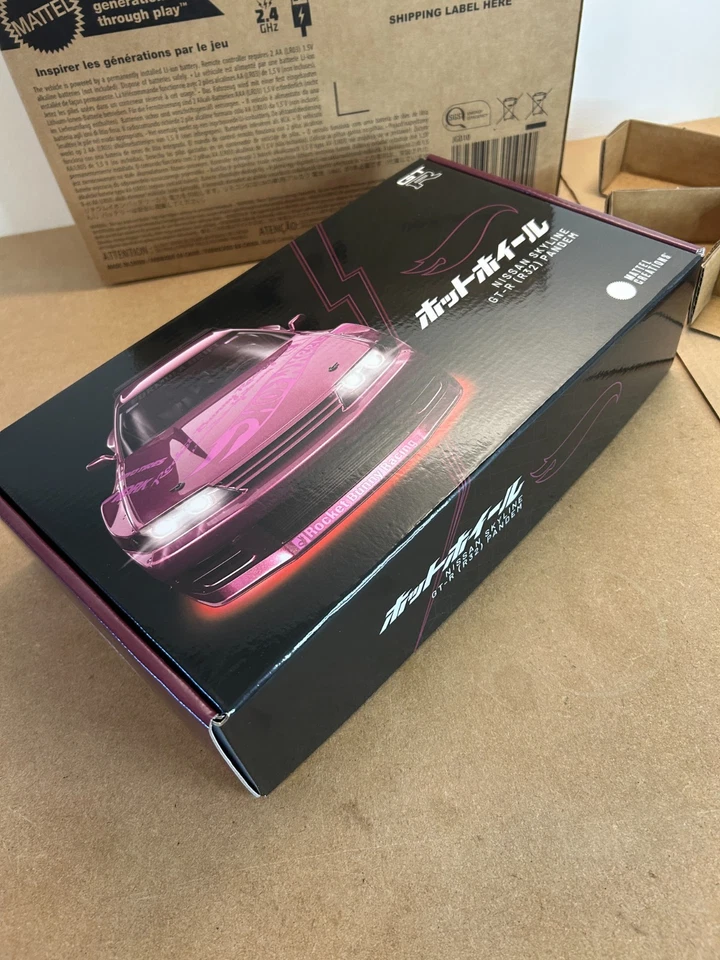 RARE / NEW Hot Wheels RC 1:64 Nissan Skyline R32 Pandem: Remote Control Car (UK) - Image 2 of 4