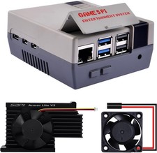 Raspberry Pi 5 Case with Active Cooler Armor Style for 4GB 8GB 16GB