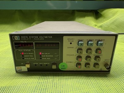 Hewlett Packard 3437A SYSTEM VOLTMETER