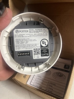 Potter PAD300-PCD Smoke Detector
