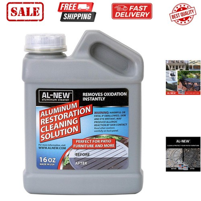 #ad Aluminum Restoration Cleaning Solution Clean amp; Restore Patio Furniture Sta... $61.40