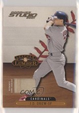 2001 Donruss Studio Leather & Lumber JD Drew #LL-25 0a4r