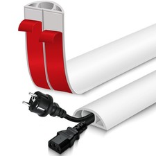 Floor Cord Cover for Wires on Floor Self Adhesive Cord Hider Floor Cable Mana...