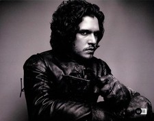 Kit Harington Signed Game of Thrones Photograph 11x14 BECKETT