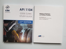 API 1104:2021 WELDING OF PIPELINES & RELATED FACILITIES + API-M:2023 STUDY GUIDE