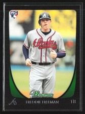 Freddie Freeman 2011 Bowman RC A #205 Atlanta Braves