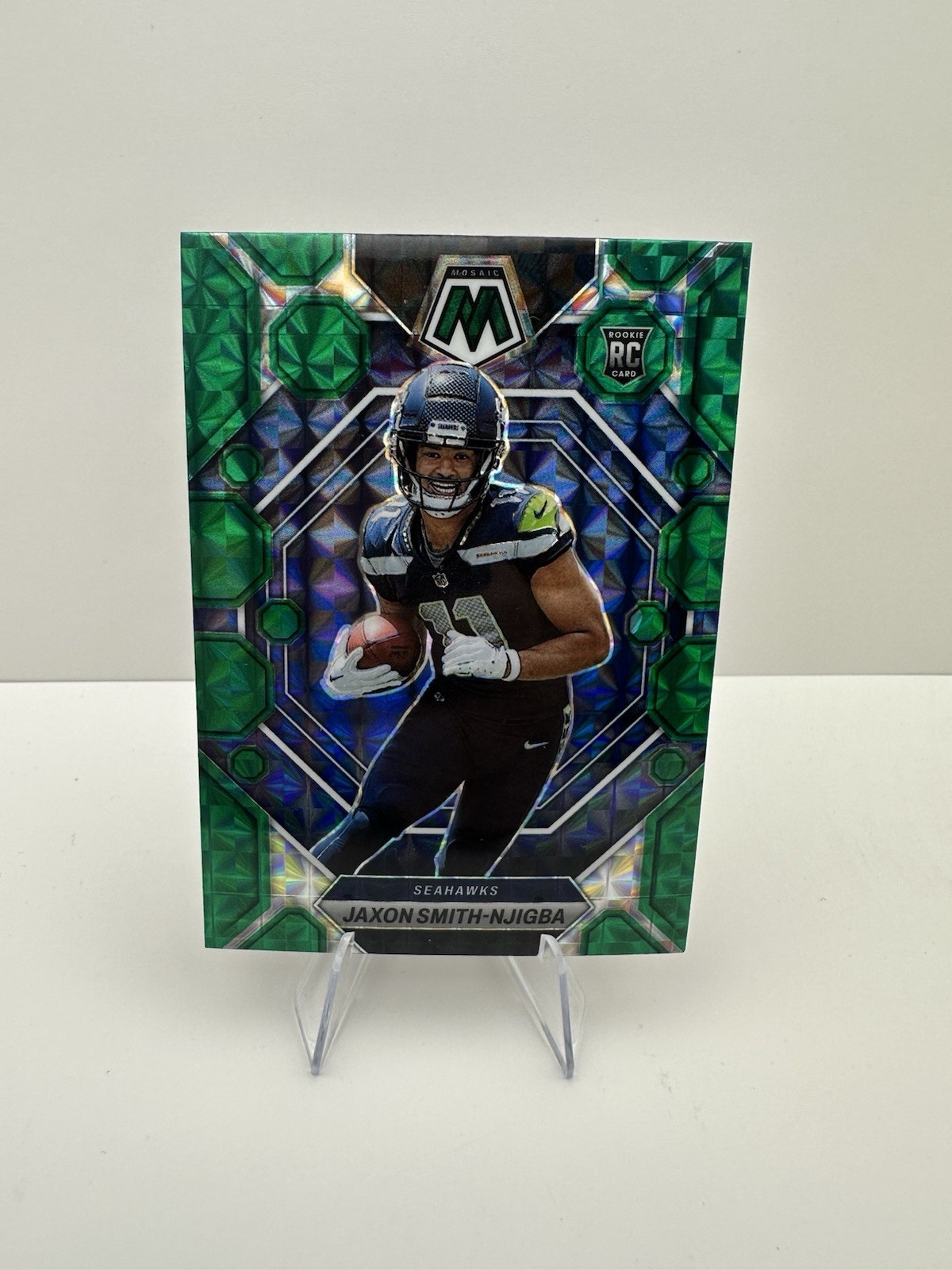 K285,702 - 2023 Panini Mosaic Mosaic Green #331 Jaxon Smith-Njigba