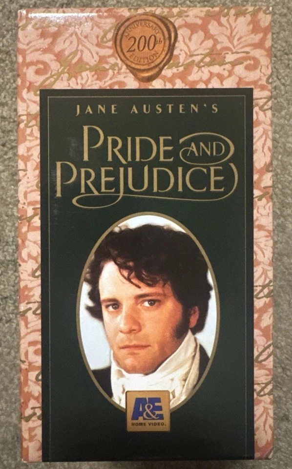 Pride and Prejudice VHS, 1996, 6-Tape Set) Colin Firth Jennifer Ehle - Image 2 of 3