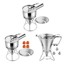 Pfannkuchenteigspender, Trichter, Teigtrichter für Takoyaki-Muffins,