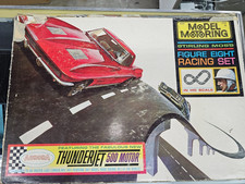 Vintage Aurora Model Motoring Slot Car Track HO Scale Lot of 50 Pieces