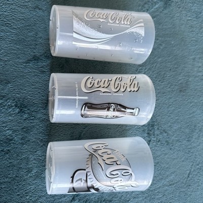 2002 Plastik Becher Coca Cola Drei Stück