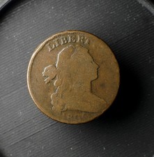 1800  Draped Bust Copper Large Cent 1C Problem Free