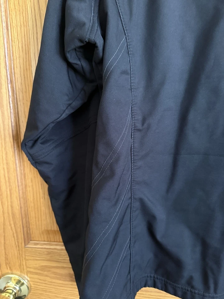 Columbia Women's Full Zip Jacket Large Black Hiking Workout Outdoor Walking Run - Image 3 of 4