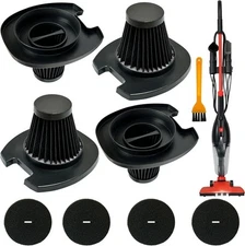 4 Pack HEPA Filter Compatible with Dirt Devil 3 in 1 Lightweight Corded Stick
