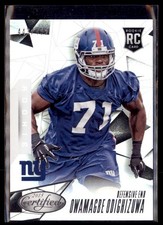 2015 Panini Certified Owamagbe Odighizuwa Giants RC /499