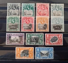 A4731  St Helena Nice group of mainly mint King George V stamps