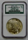 1922 Peace Silver Dollar NGC MS 63 Binion Collection