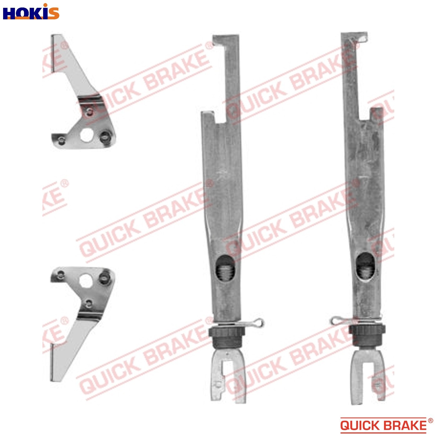 ADJUSTER SET DRUM BRAKE 102 53 005 FOR MITSUBISHI RENAULT CLIO/II/Mk/MIO/Van