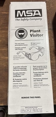 MSA Safety Glasses #697500. 10/dispenser