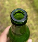 Rare vintage Acl AUNT IDA green glass soda bottle — photo 7