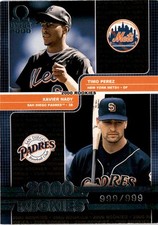 2000 Pacific Omega #252 Timo Perez / Xavier Nady #/999
