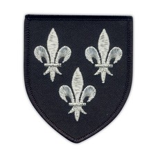 Temeria Coat of Arms - black shield Patch/Badge Embroidered