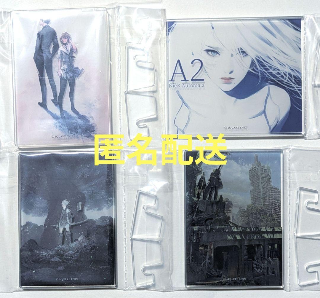 ニーアオートマタ　アクリルパネル　A2 サイン入り　TGS2024 NieR Automata 15th Anniv Acrylic Panel Set D Prize 4pcs Used | eBay