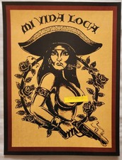 1980s vintage mike rollo malone mi vida loca tattoo austin mr. flash 11x14 print