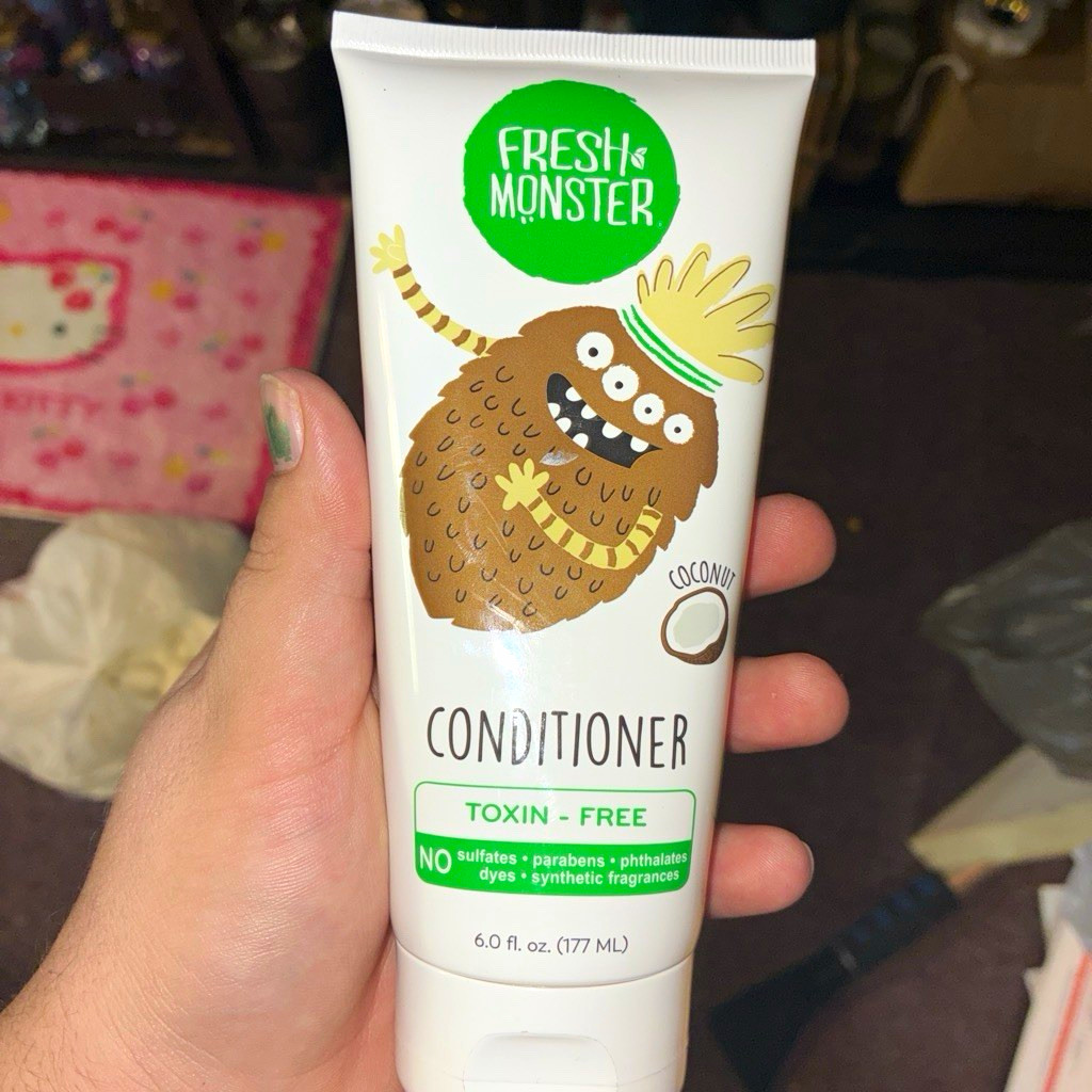 Fresh Monster Coconut Conditioner Moisturizing Toxin-Free 6.0 fl oz (177 mL)