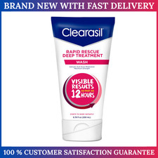 Clearasil Rapid Rescue Acne Face Wash 6.78 oz 2 Salicylic Acid Cleanser