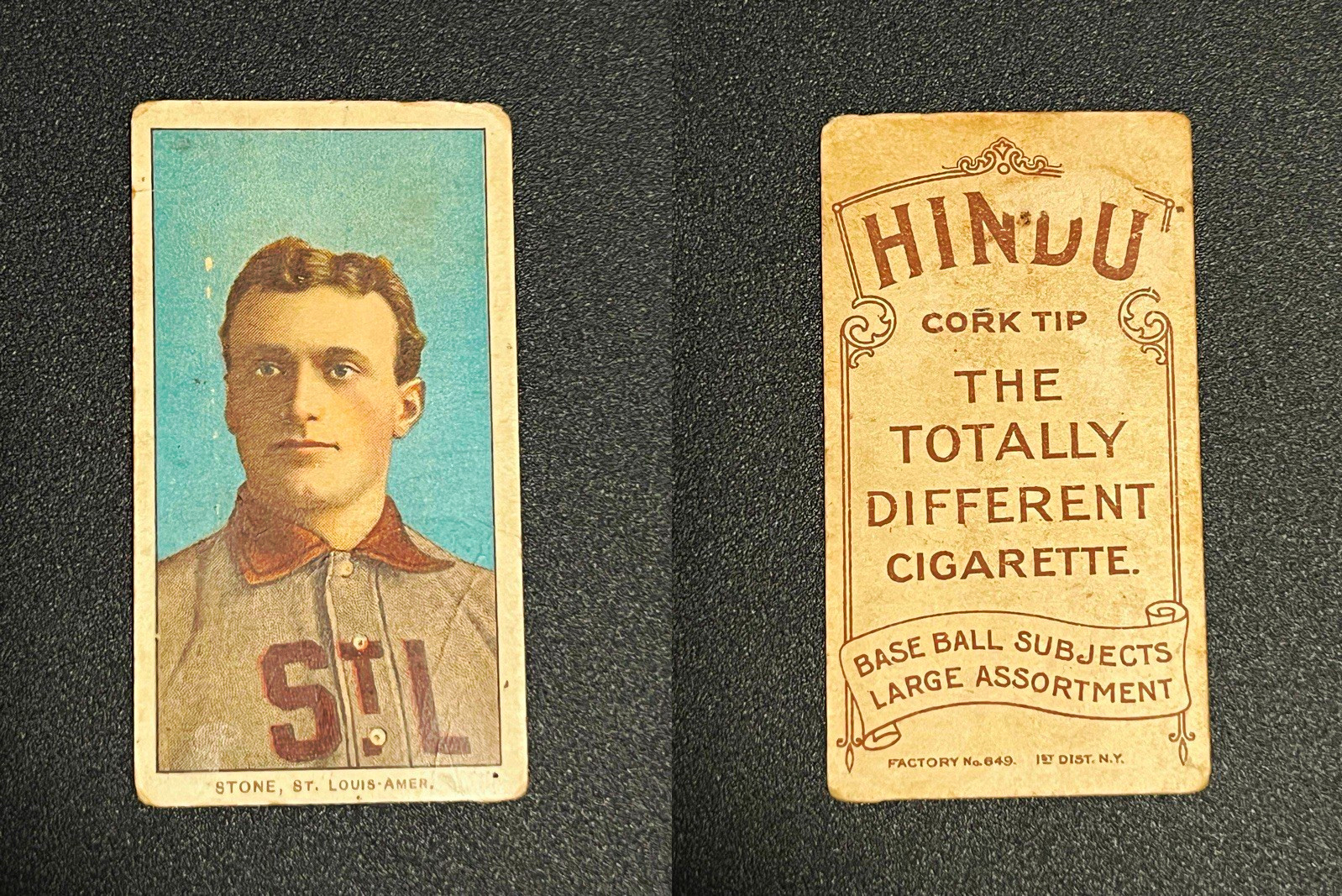 T206 George Stone Hindu - St. Louis Browns - PR-FR