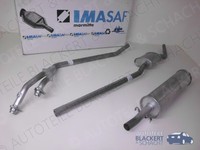 Imasaf Auspuffanlage Komplett für Mercedes S-Klasse Stufenheck 250S 1966-1969