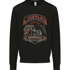 Choppers Forever Biker Motorcycle Motorbike Mens Sweatshirt Jumper