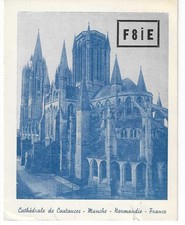 QSL 1959 France   radio card