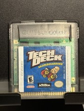Tech Deck Skateboarding Nintendo Game Boy Color GBC Authentic Tested Cartridge