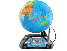 Leap Frog Magic Adventures Globe Interactive Fun w/ LCD  Stylus Working